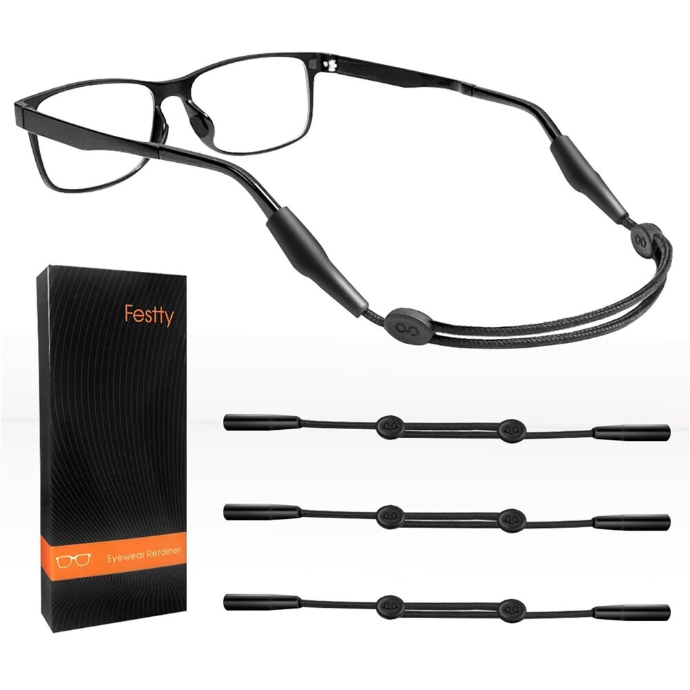 1829 Glasses Strap Sports 3 pcs Eyeglasses Strap Holder for Kids